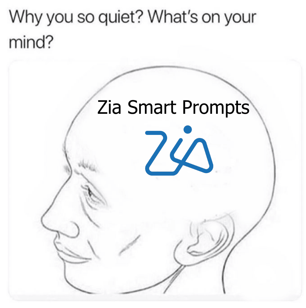 What Are Zia Smart Prompts in Zoho CRM and How They Help You Sell